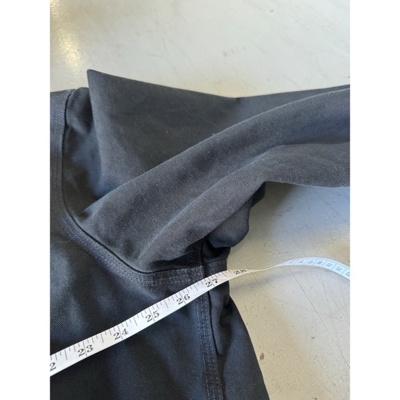 Hooded Carthartt Jacket Black Men's XL Made In USA Workwear - Picture 5 of 6